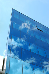 Fototapeta na wymiar office building reflections