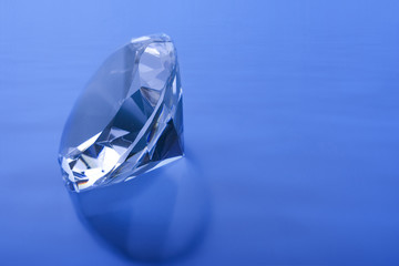 Fototapeta premium diamond blue