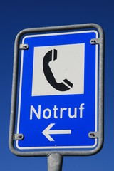 notrufschild