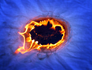 flaming hole - 805484