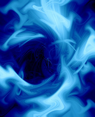 blue electric squiggle