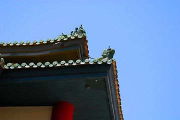 chinese pavilion detail three