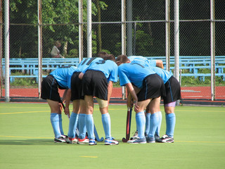 field hockey players