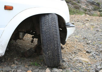 broken axle