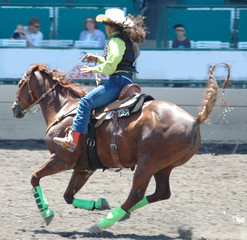 Obraz premium girl & horse