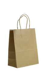 brown paper gift bag