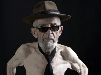 senior with sunglasses 2