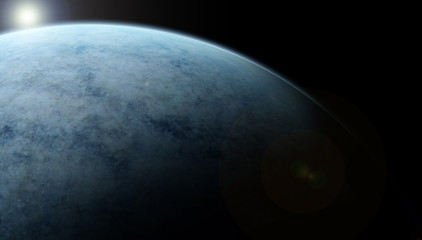 Obraz premium planet in space.