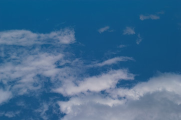 Naklejka na ściany i meble blue sky with white clouds at midday - image 7
