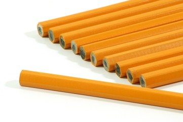 Obraz premium school supplies, pencils 2