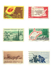 stamps: us vintage stamps