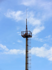 lightning-conductor tower