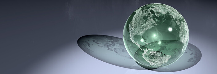 glass globe