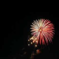 fireworks display