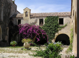 ancient italian abbey