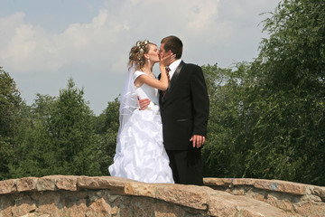 bride and bridegroom