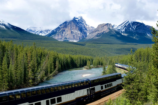 Fototapeta vacation train