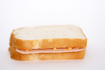Fototapeta na wymiar ham sandwich
