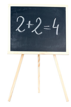 mathematics on a chalkboard