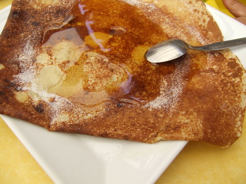 cr&ecirc;pe au miel