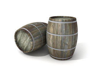 Fototapeta premium 2 barriques