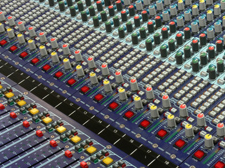 mixing desk