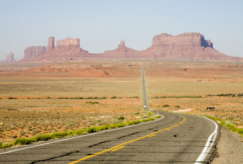 road, monument valley
