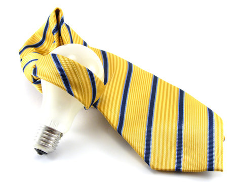 traped idea in a tie