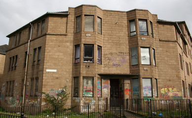 derelict housing