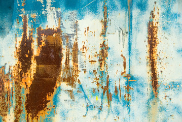 teal and rust grunge background