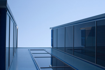 Fototapeta premium blue constructions