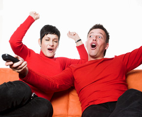wathing tv
