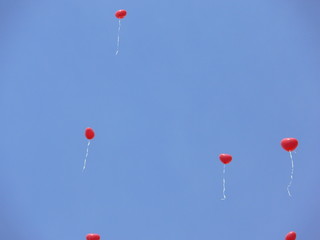 Fototapeta na wymiar luftballongs
