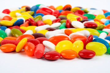 detail of colorful sweets background