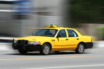Fototapeta na wymiar taxi