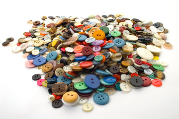 a pile of buttons