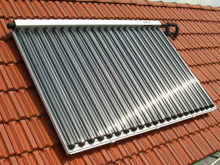 röhrenkollektor, collecteur tubes sous vide, thermal collector