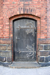 door to the church