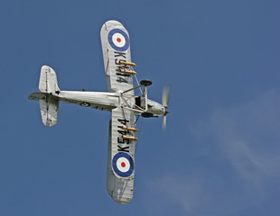 1935 hawker hind in a roll