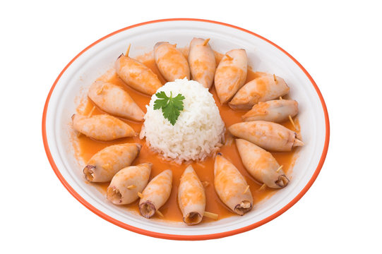 chipirones rellenos