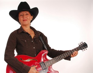 guitar woman four