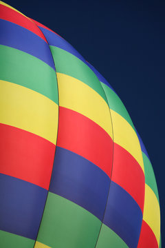 hot air balloon closeup