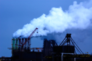 industrial smoke