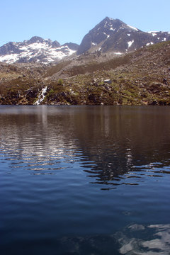 détente au bord du lac