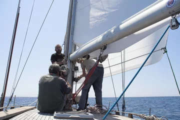 Foto auf Acrylglas Wasser Motorsport Segelboot