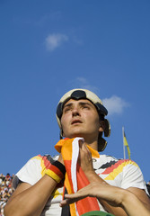 praying soccer fan © paul prescott