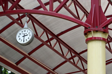 railway station clock