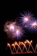 fireworks in madeira island