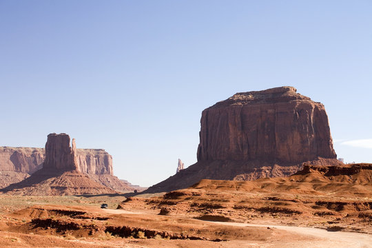 stock photograph of monument valley in arizona