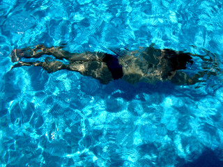 Fototapeta na wymiar pływak